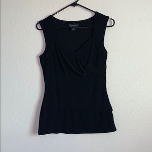 WHBM Black Formal Tank Top